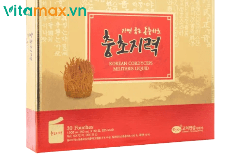 nước uống đông trùng hạ thảo