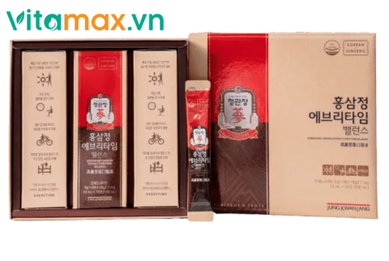 nước chiết xuất hồng sâm