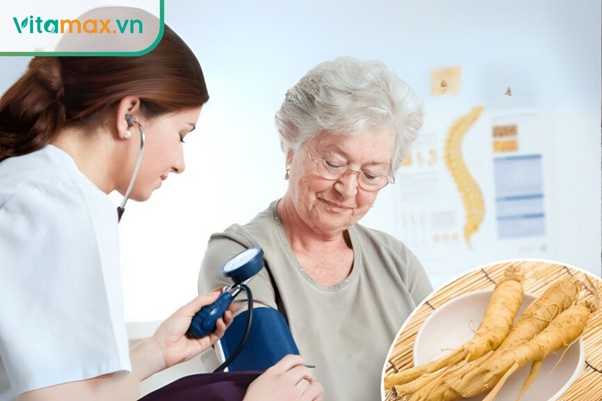 Bác sĩ tư vấn người cao huyết áp có uống được sâm không một cách an  toàn.