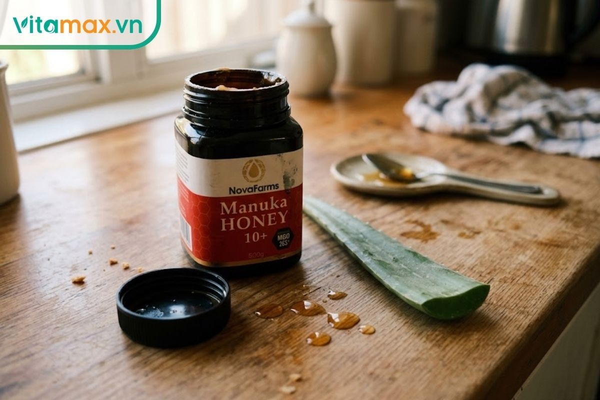 Hướng dẫn cách chọn lá nha đam tươi và hũ mật ong nguyên chất để làm nha đam ngâm mật ong tại nhà không bị đắng.