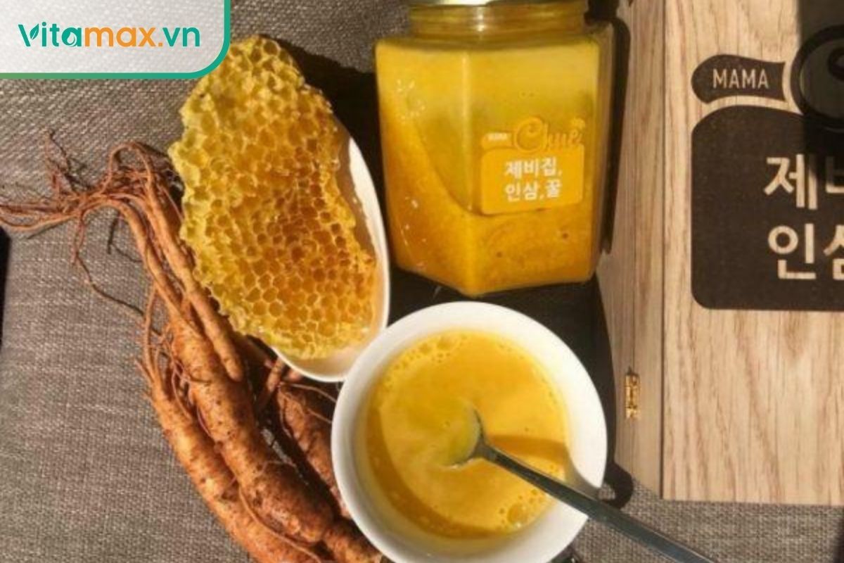 cách làm sâm nghệ mật ong tăng cường sức khỏe