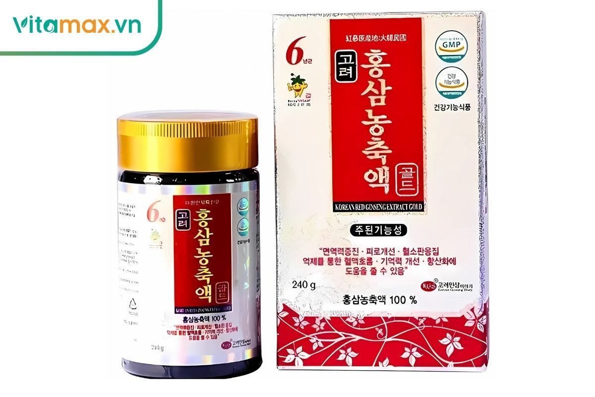 Cao hồng sâm có tác dụng tăng cường miễn dịch và bảo vệ tim mạch.