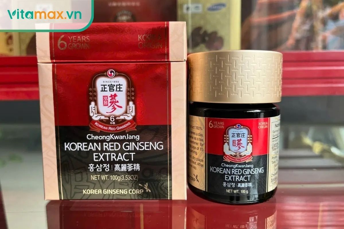 Cao hồng sâm Hàn Quốc cô đặc cho người già