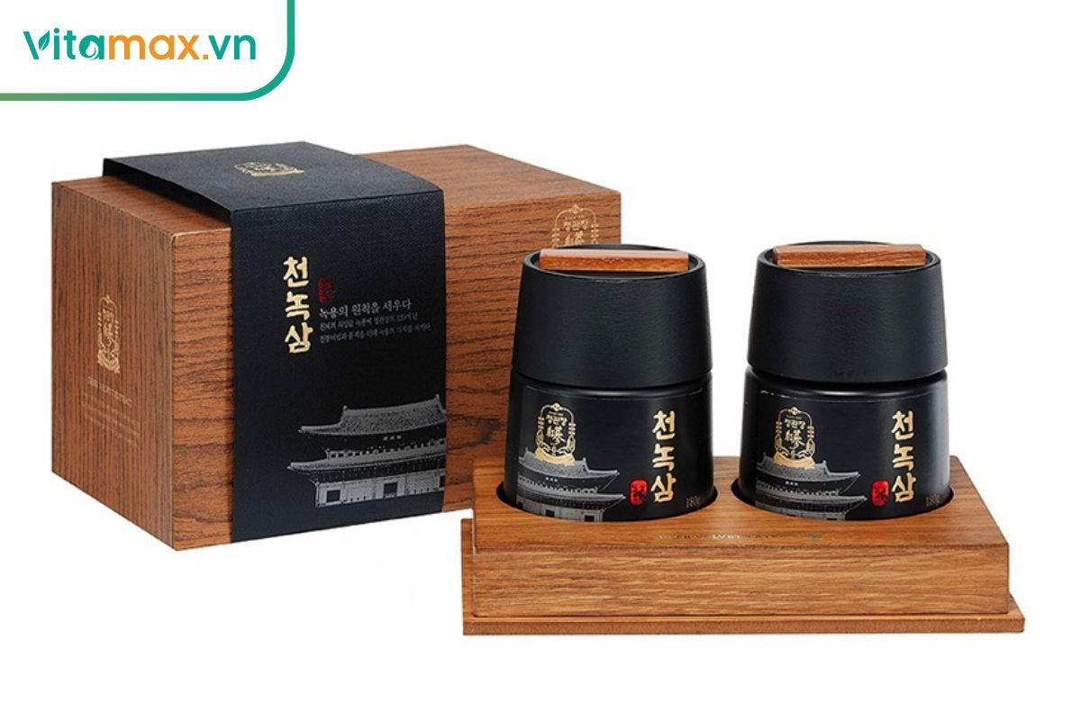 Cao hồng sâm Hàn Quốc tinh chế từ nhân sâm 6 năm tuổi
