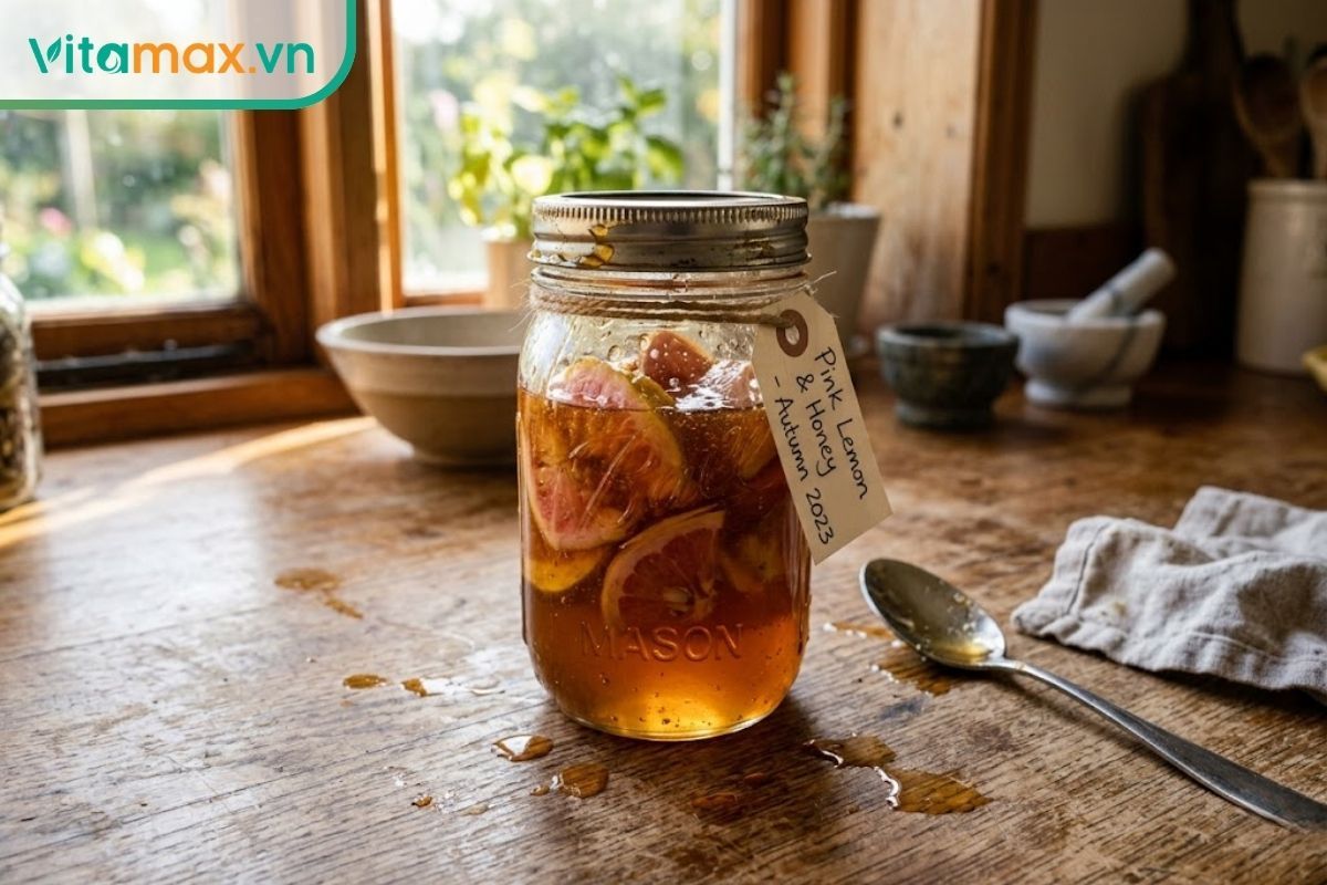 Thời gian chanh đào ngâm mật ong để được bao lâu phụ thuộc rất lớn vào nguyên liệu và cách bảo quản.