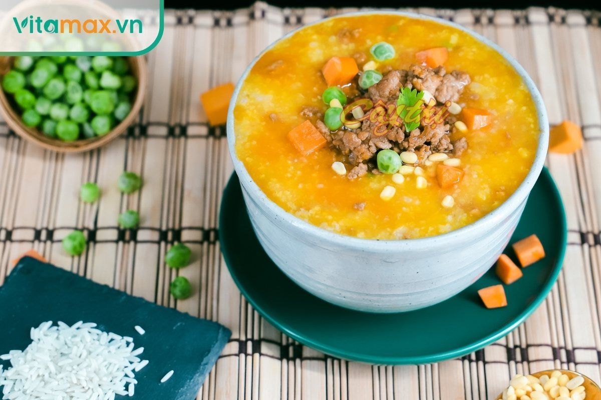 Cháo đậu xanh thịt nạc - Món ăn bồi bổ sức khỏe thanh nhiệt