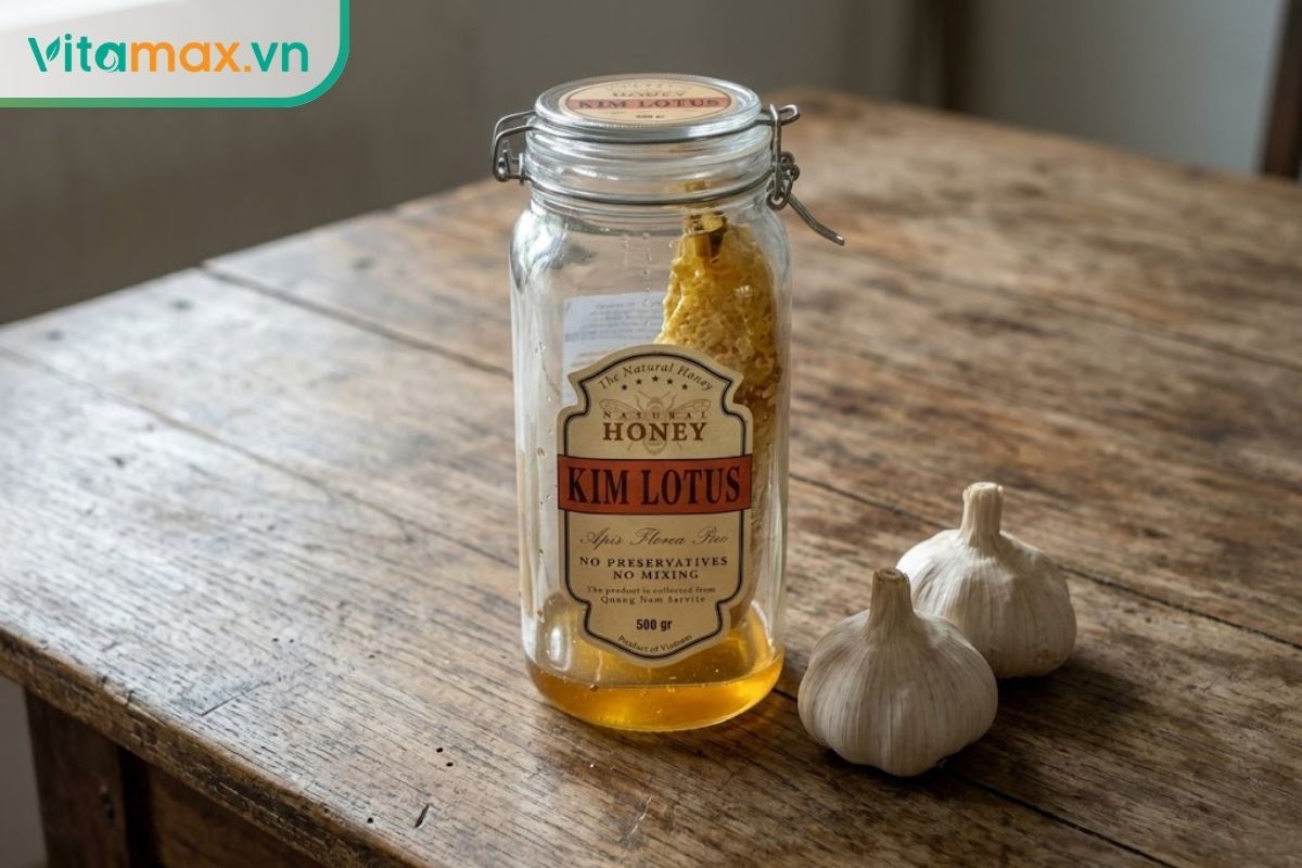 Lựa chọn mật ong chất lượng, rõ nguồn gốc để ngâm tỏi đảm bảo an toàn cho phụ nữ mang thai.