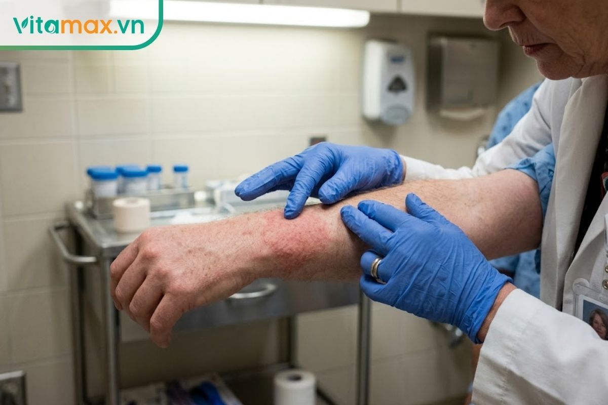 Hãy đi khám bác sĩ ngay nếu bạn uống mật ong bị nổi mẩn đỏ lan rộng, ngứa ngáy hoặc khó thở.