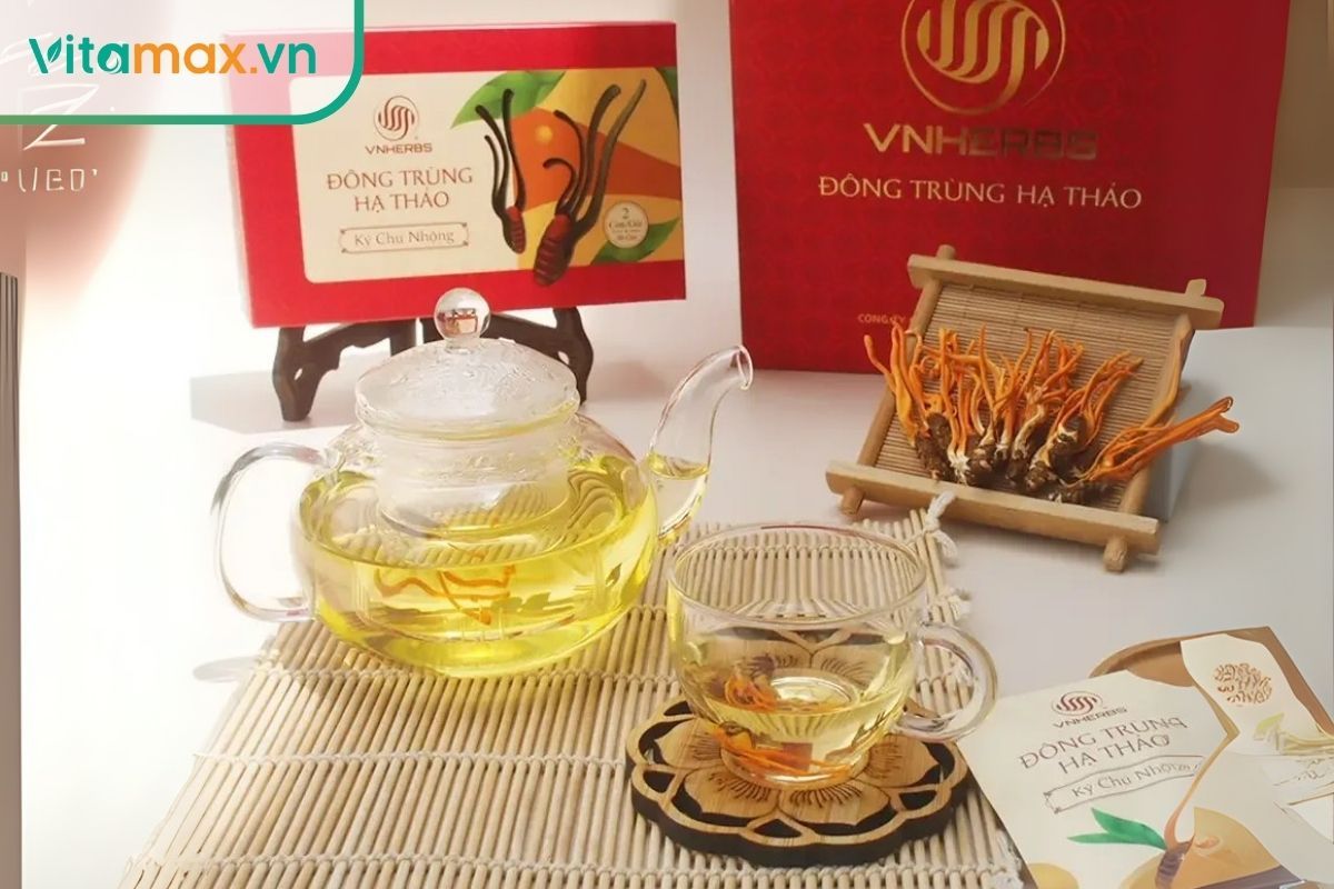 Đông trùng hạ thảo là thảo dược quý, vừa giúp làm đẹp da, vừa tăng cường sức khỏe toàn thân.