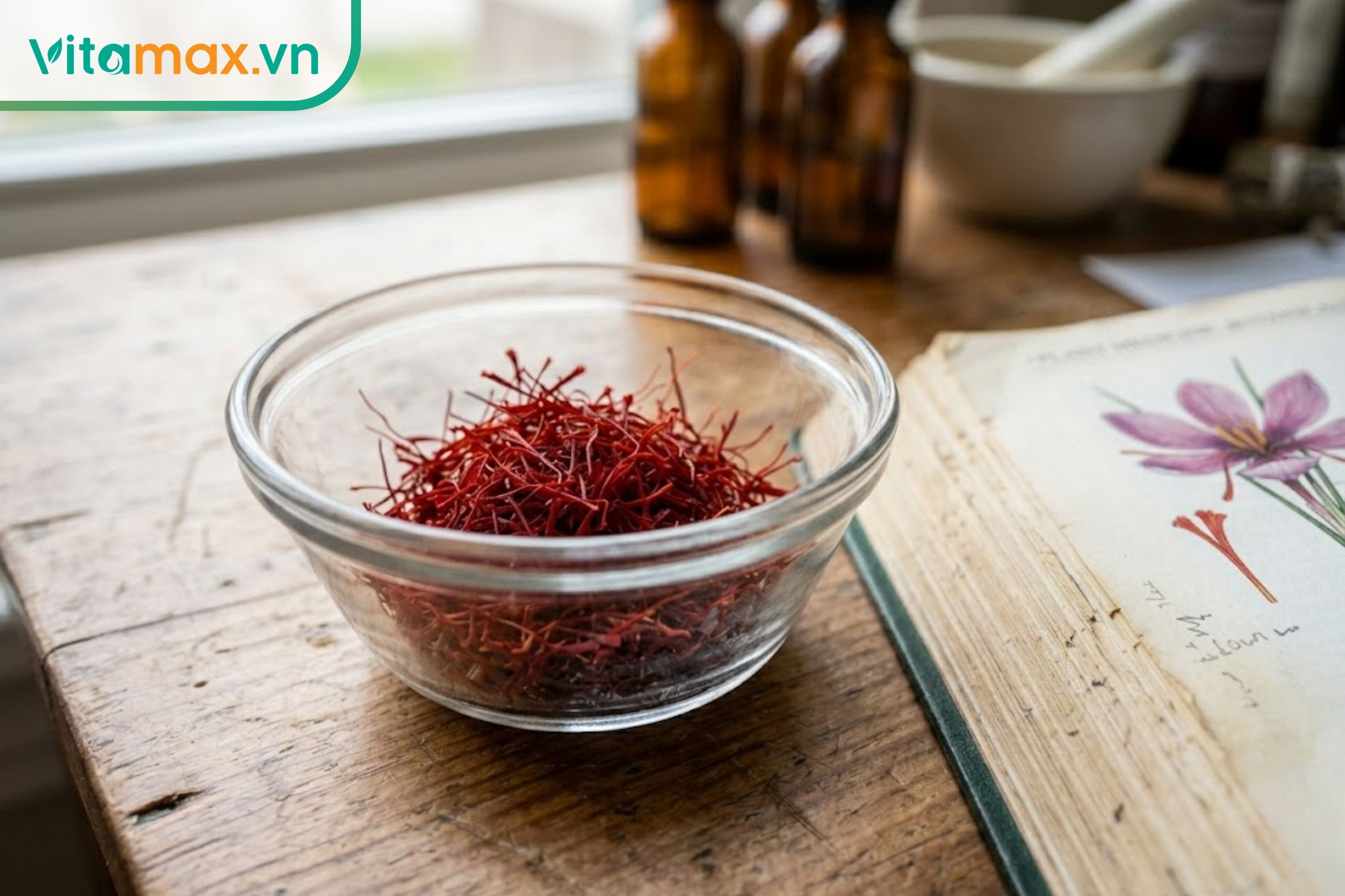 Các hoạt chất tự nhiên có trong nhụy hoa nghệ tây mang lại nhiều lợi ích cho sức khỏe.