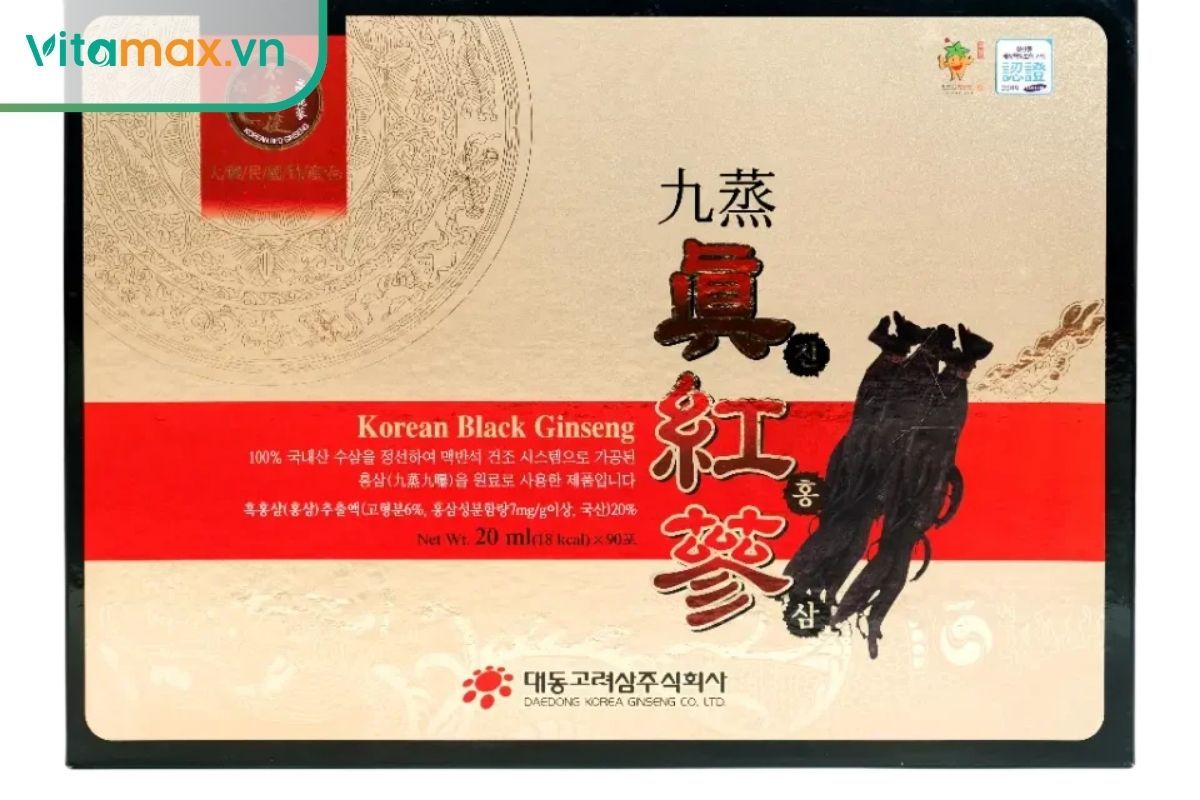 Hắc sâm (Hồng sâm đen) cải thiện khả năng phục hồi sau ốm đau.