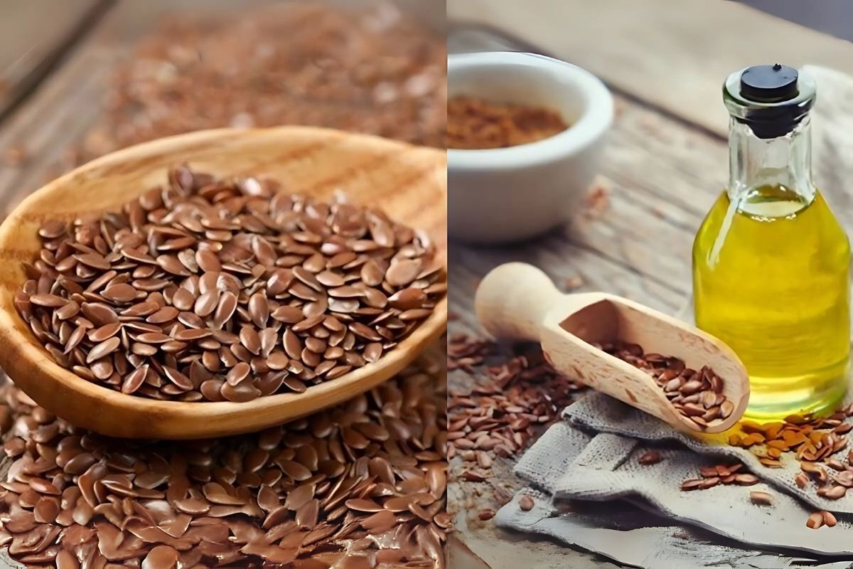 Hạt lanh omega-3: Giảm viêm, cải thiện tim mạch tự nhiên.