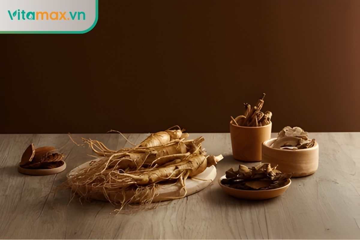 hồng sâm khô Hàn Quốc nguyên củ