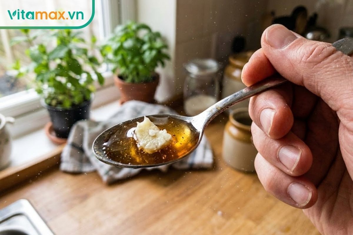 Liều lượng an toàn khi bà bầu dùng tỏi ngâm mật ong là khoảng nửa thìa đến một thìa cà phê nhỏ.