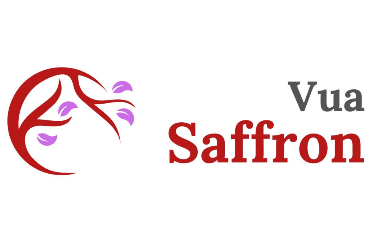 Logo thương hiệu Vua Saffron.