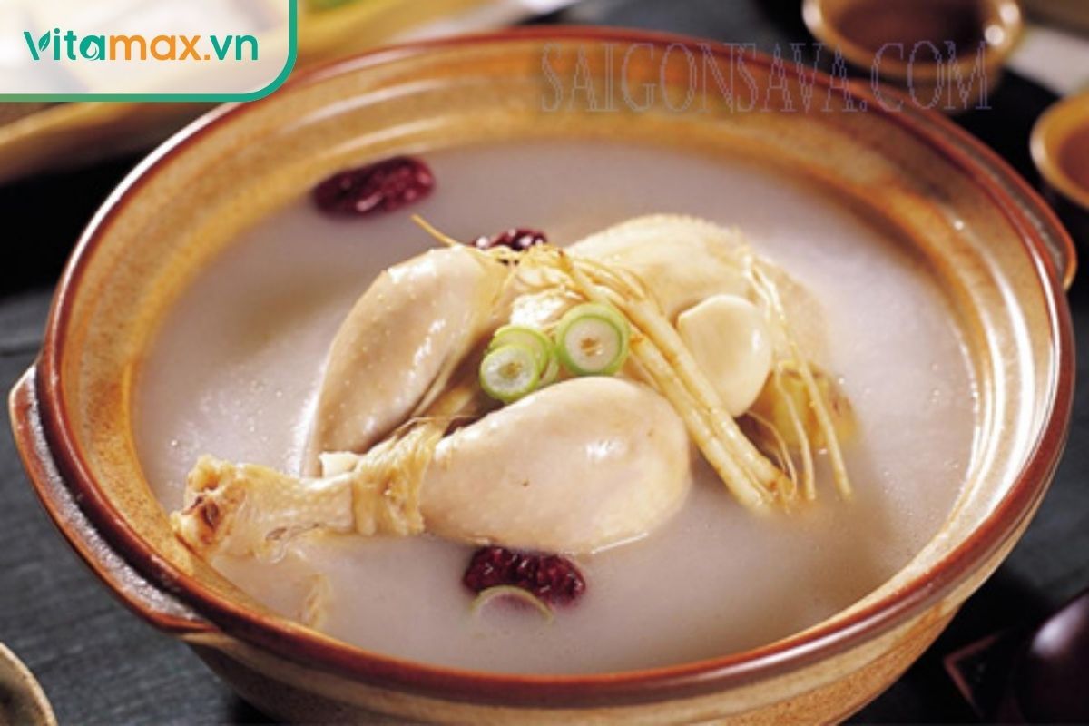 món ăn bổ dưỡng từ nhân sâm cho trẻ em