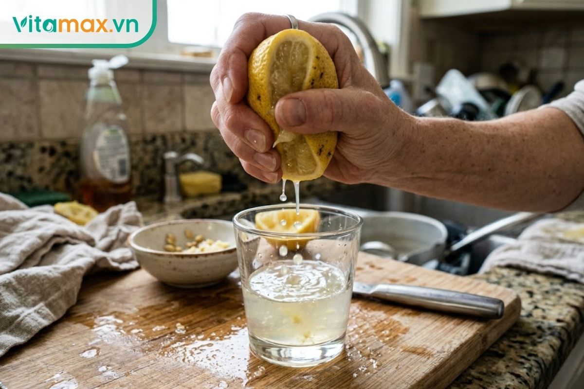 Axit citric trong chanh tươi là nguyên nhân chính gây kích ứng và đau dạ dày.