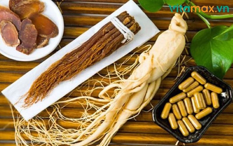 nhân sâm tốt cho sức khoẻ