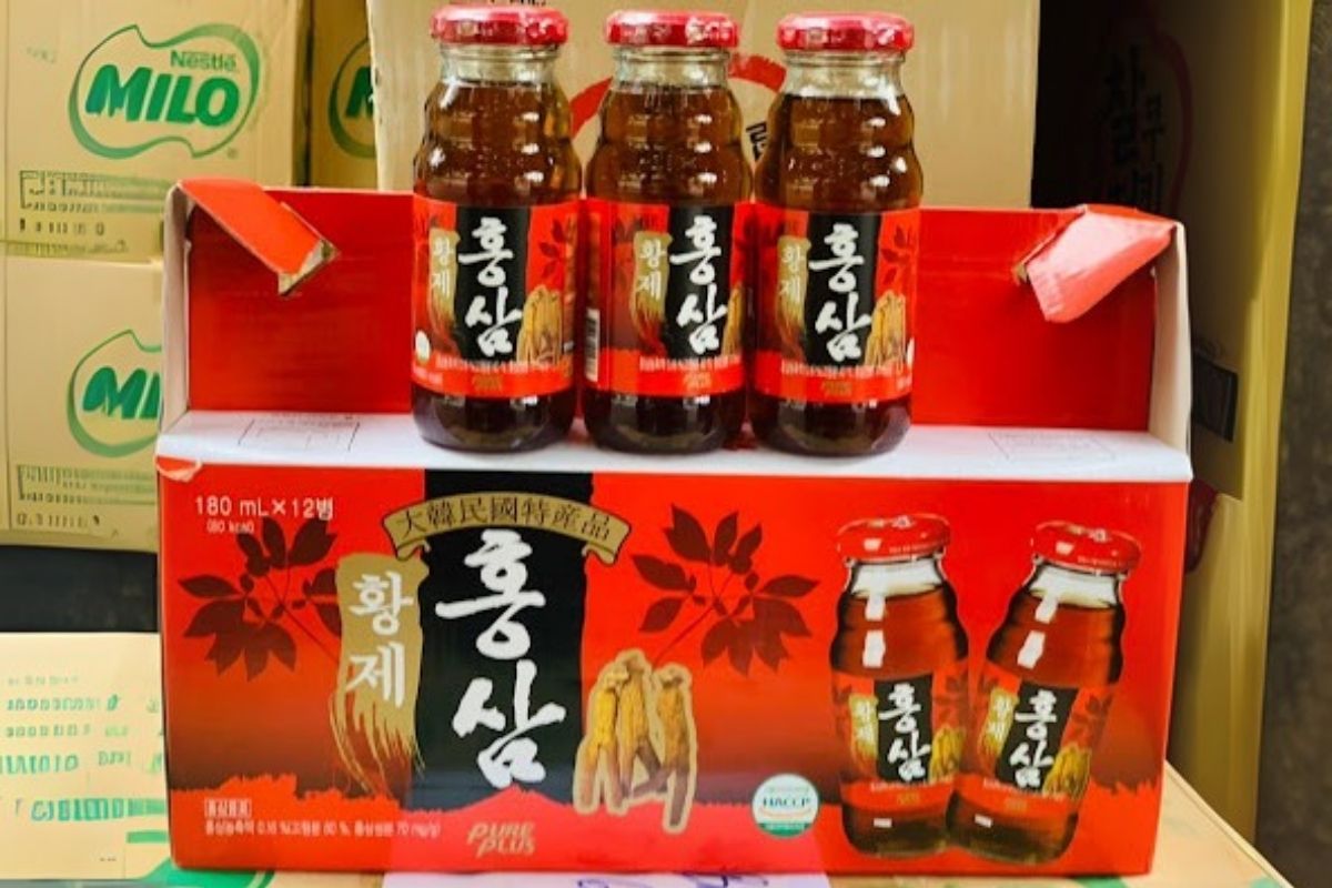Nước hồng sâm Hàn Quốc cho người già dễ hấp thu