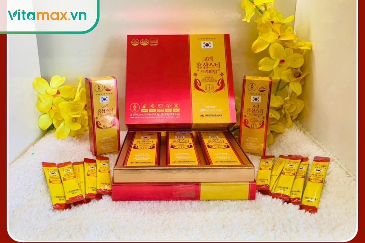 Tinh túy từ những củ hồng sâm 6 năm tuổi được nuôi dưỡng tại vùng đất Geumsan danh tiếng