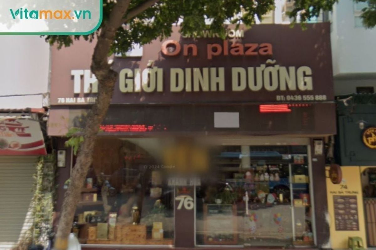 showroom thế giới dinh dưỡng onplaza việt pháp tại 76 hai bà trưng