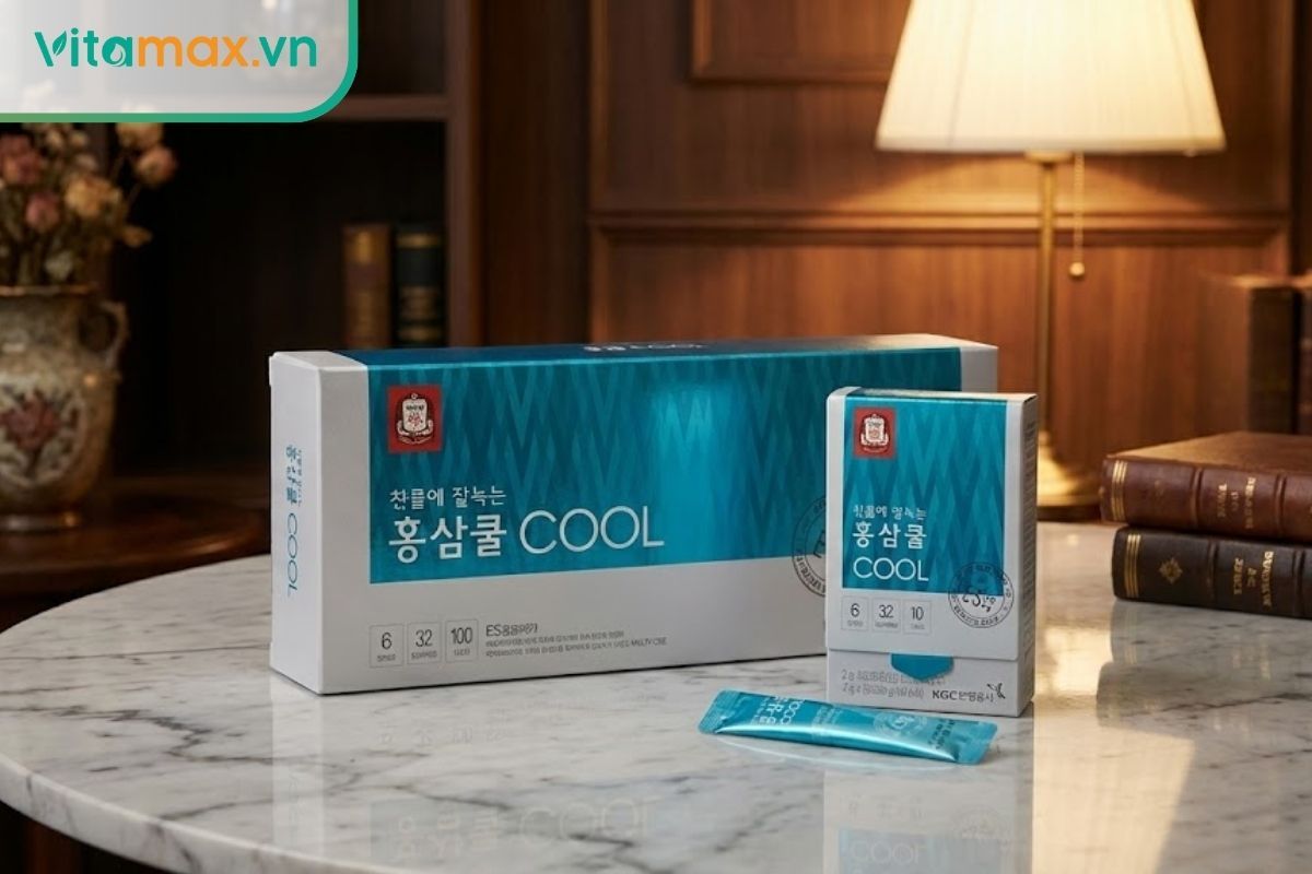 bộ quà tặng trà sâm hàn quốc sang trọng thích hợp biếu người cao tuổi