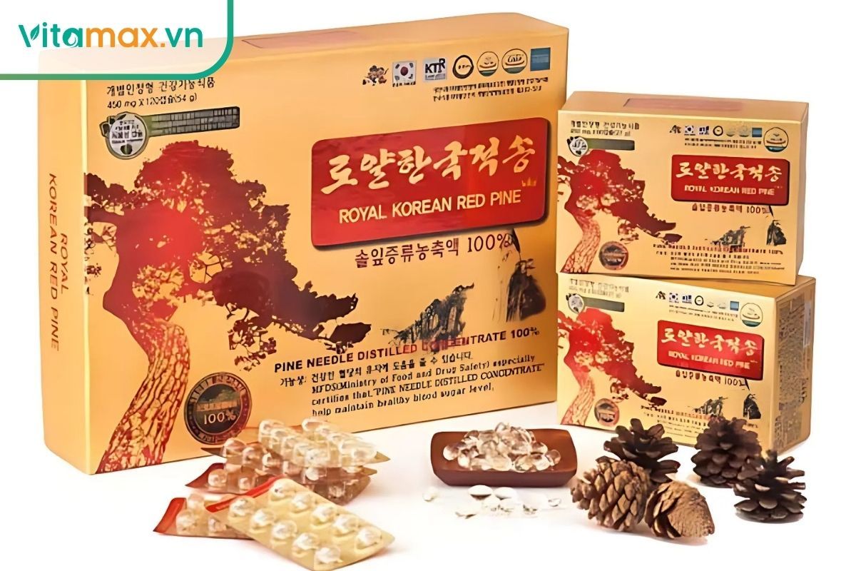 Tinh dầu thông đỏ Royal Korean Red Pine cao cấp