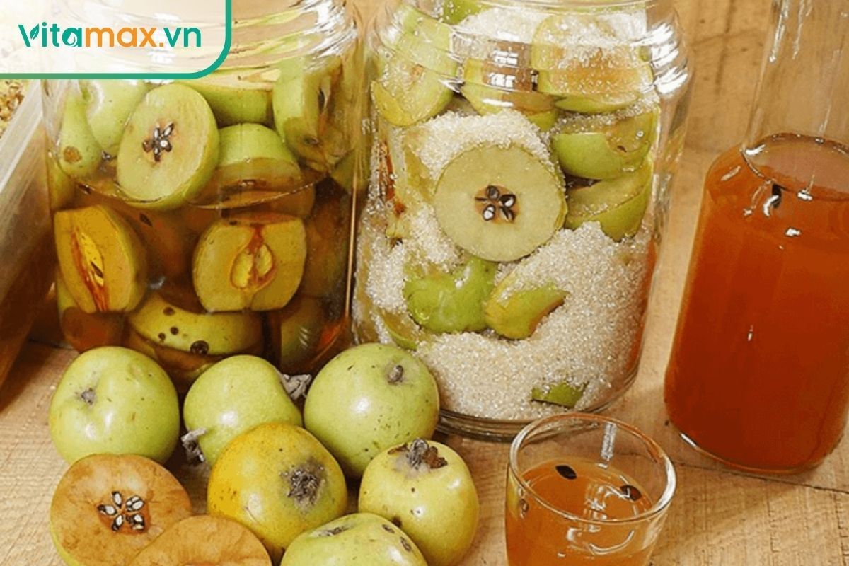 Rượu táo mèo bài thuốc tốt cho tim mạch.