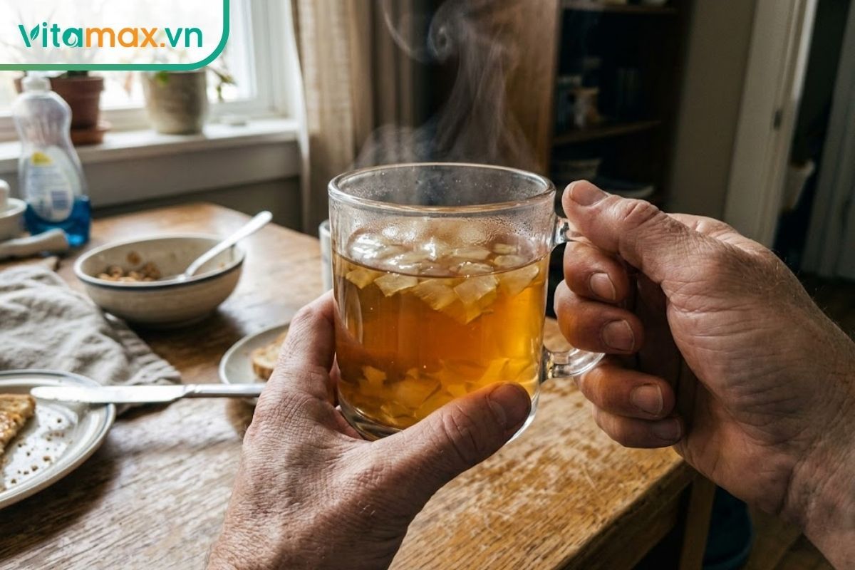 Hình ảnh nguyên liệu nha đam tươi nhiều gel và mật ong nguyên chất minh họa cho tác dụng của nha đam mật ong đối với sức khỏe.