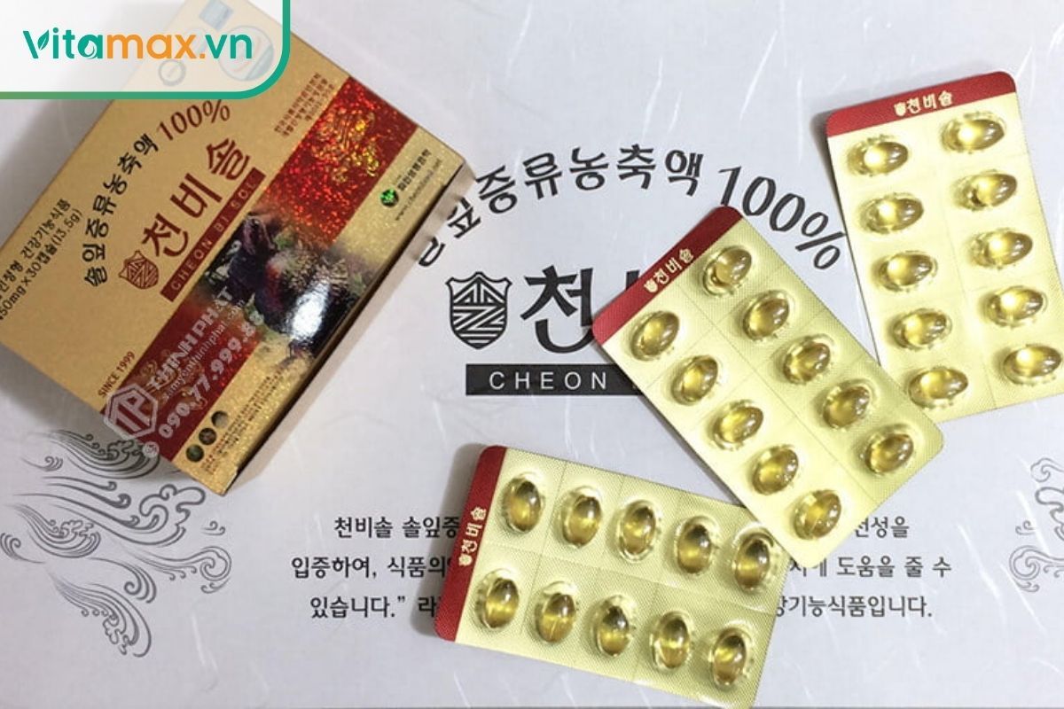 Tinh dầu thông đỏ Cheon Bi Sol Hoàng Gia