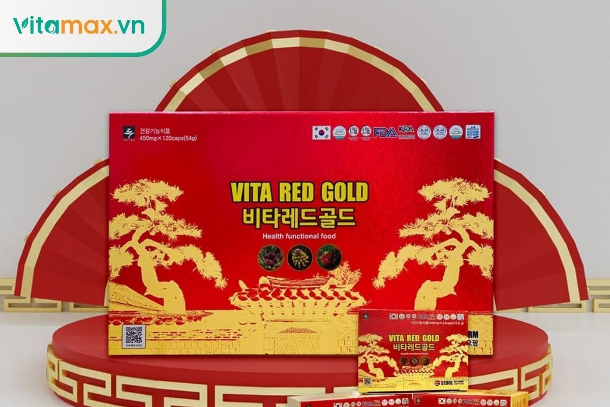 Tinh dầu thông đỏ Vita Red Gold Hàn Quốc