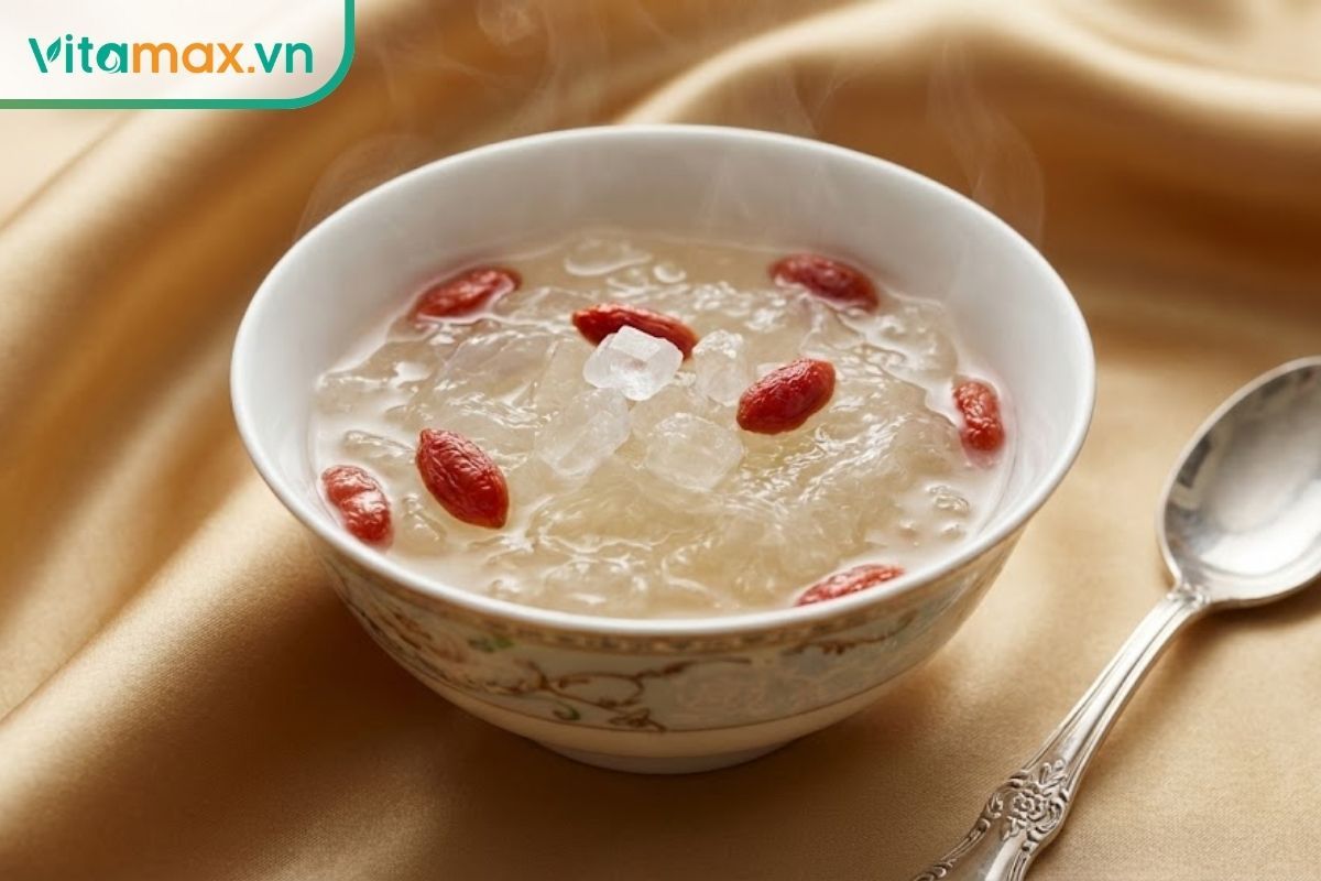 Bát yến chưng đường phèn bổ dưỡng, giải pháp thay thế an toàn và nhẹ nhàng cho người có khối u.