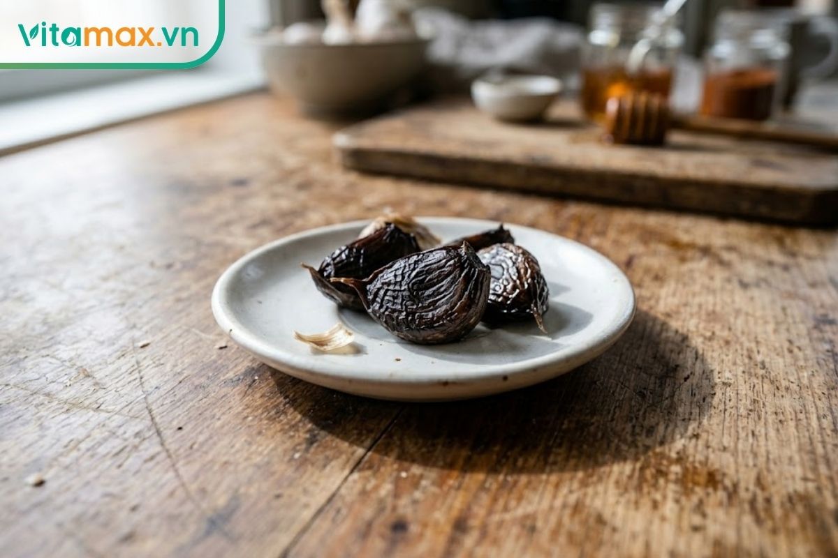 Tỏi đen là một lựa chọn thay thế an toàn hơn cho người bệnh tiểu đường vì không chứa đường từ mật ong.