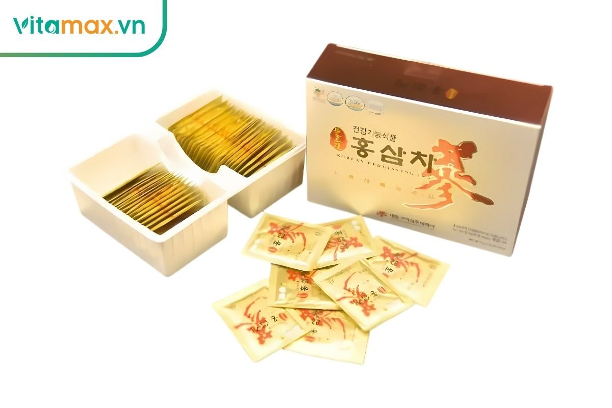 Trà hồng sâm giúp duy trì sức khỏe, tinh thần tỉnh táo và tăng sức bền cơ thể.