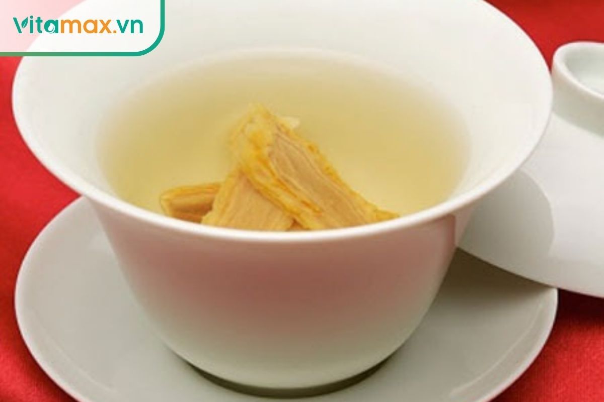 Trà sâm tươi Hàn Quốc ủ 10–15 phút