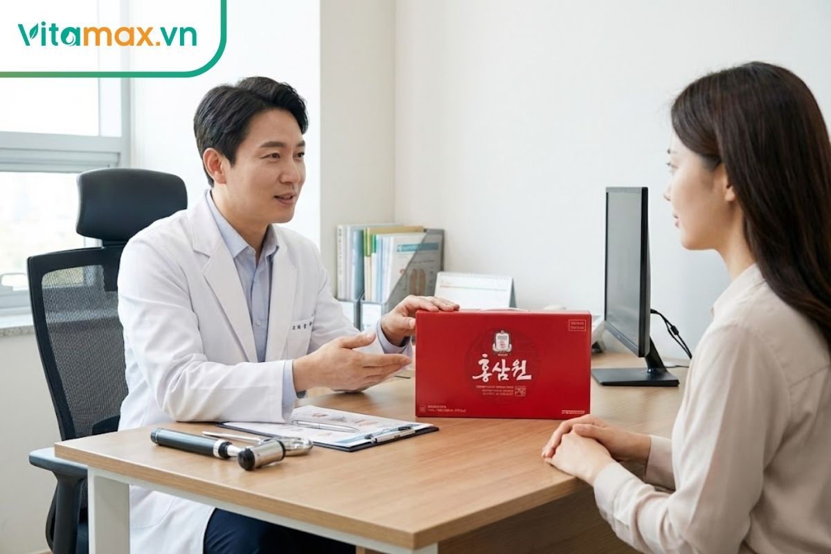 bác sĩ tư vấn an toàn khi sử dụng thực phẩm chức năng