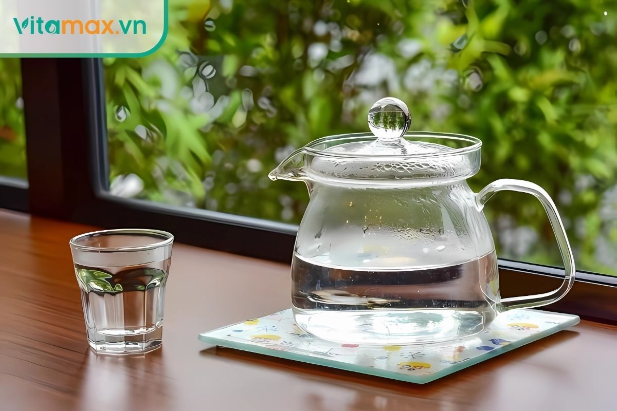 Uống nước lọc ấm là nền tảng cốt lõi để thanh lọc cơ thể, thải độc.