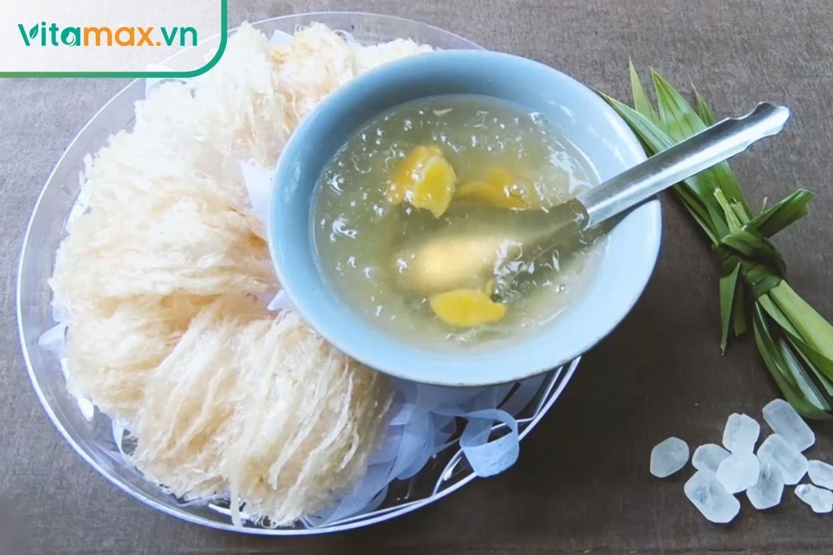yến sào bổ dưỡng cho mẹ bầu